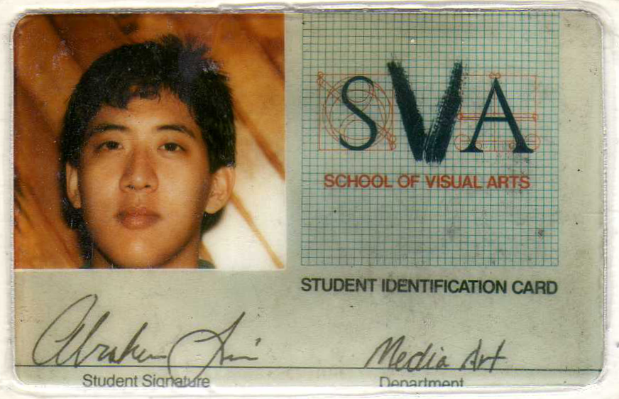 Abraham Lincoln Lim School of Visual Arts student ID