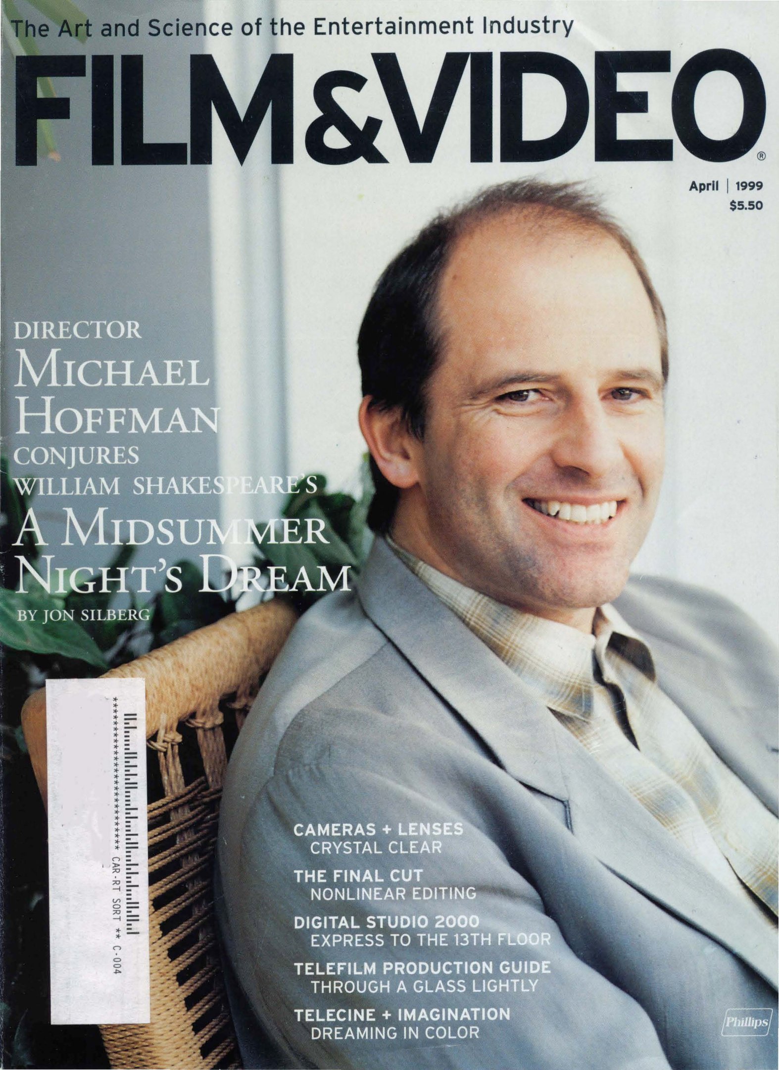 Film & Video Magazine cover, Cookie's Fortune article