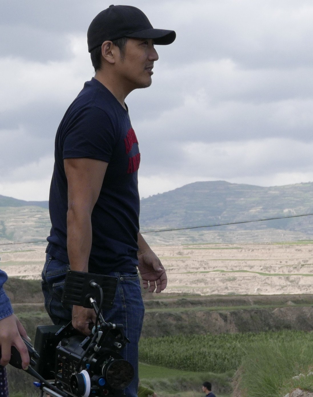 Abraham Lincoln Lim with his Red Digital Cinema camera, Hohhot, China 2015